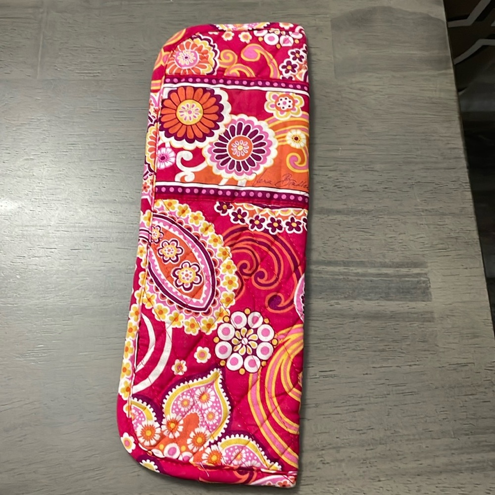 Vera Bradley curling iron holder